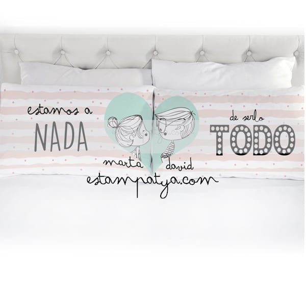 Pack almohadas estamos a nada de serlo todo - Estampatya Pack almohadas estamos a nada de serlo todo