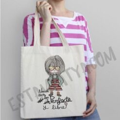Bolsa nacida para ser imperfecta y libre
