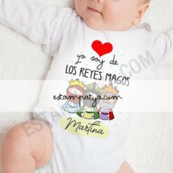Body Personalizado Yo soy de los reyes magos.