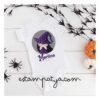Body de bebé personalizado con diseño de bruja para halloween o samaín