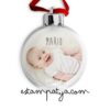 Bola navidad personalizada para decorar el árbol - Estampatya Bola navidad personalizada para decorar el árbol