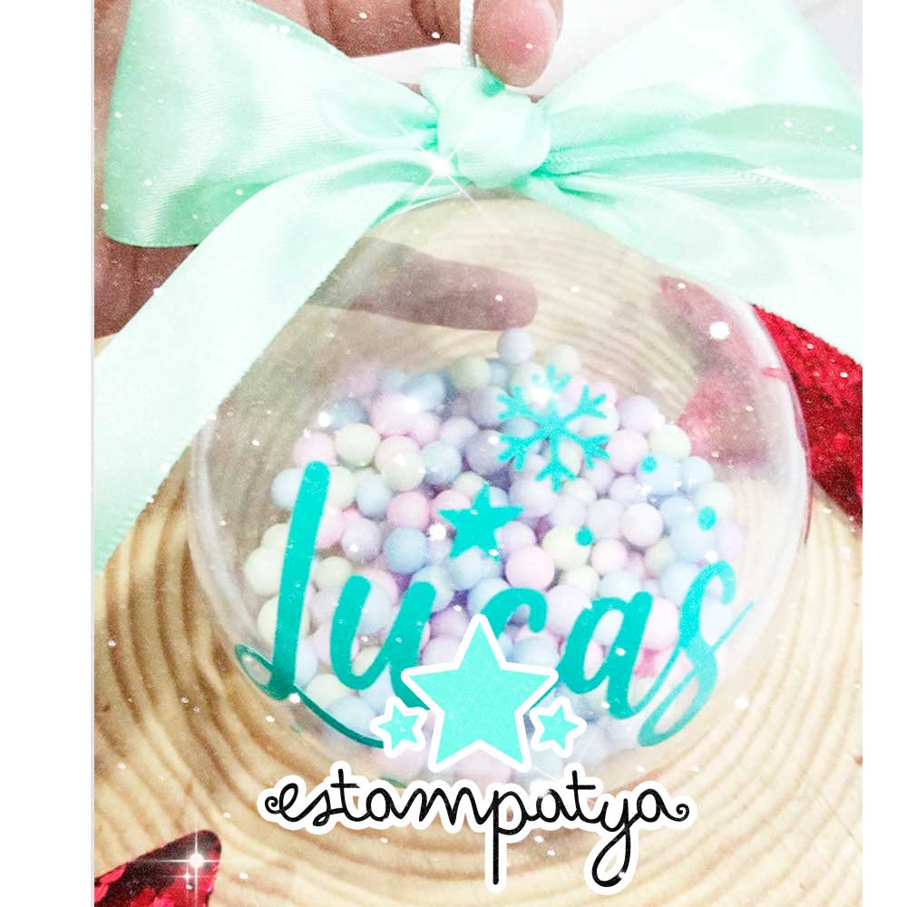 Bola Navidad Personalizada Fantasía - Estampatya Bola Navidad Personalizada Fantasía