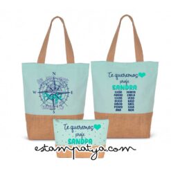 Bolsa profe personalizada del polo norte al polo sur