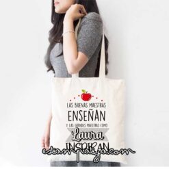 Bolsa profe  "Las buenas maestras"