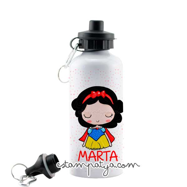 Botella Personalizada Princesas - Estampatya Botella Personalizada Princesas