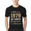 Camiseta cumpleaños envejeciendo a la perfección