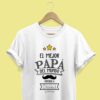 Camiseta el mejor papá del mundo pertenece a - Estampatya Camiseta el mejor papá del mundo pertenece a - Imagen 3