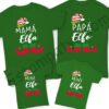 Camisetas navidad familia elfos - Imagen 2