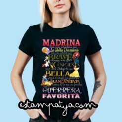 camiseta madrina princesas
