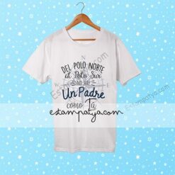 Camiseta papá del polo norte al polo sur - Imagen 2
