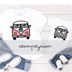 Camiseta mamá personalizadas furgo