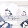 Camisetas mamá y peque unicornios - Estampatya Camisetas mamá y peque unicornios