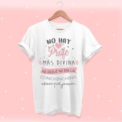 Camiseta profe divina - Imagen 2