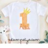Camiseta Primer cumpleaños con corona - Imagen 4