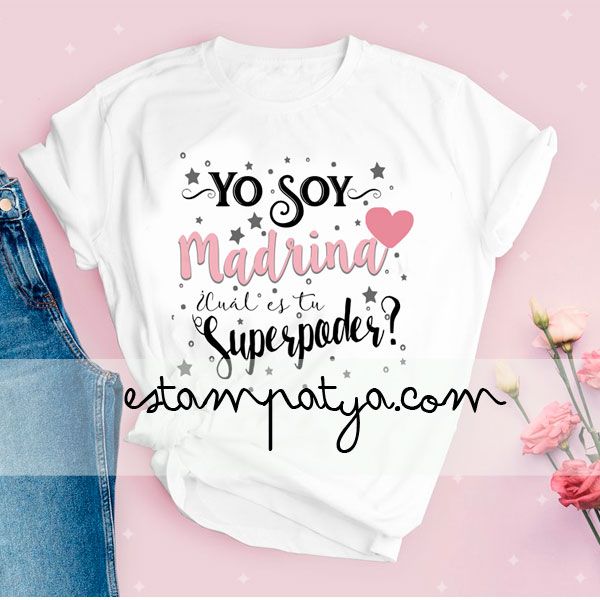 Camiseta yo soy madrina - Estampatya Camiseta yo soy madrina