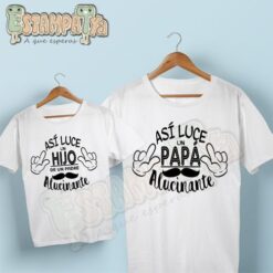 Camisetas Papá alucinante. Camisetas día del padre