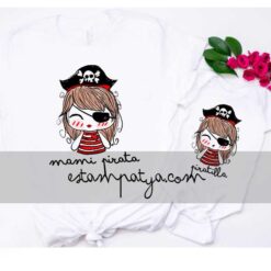 Camisetas mami pirata
