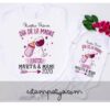 Camisetas nuestro primer dia de la madre brindis