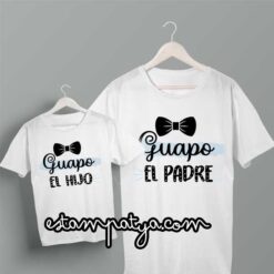 Camisetas Padre e hijo guapos