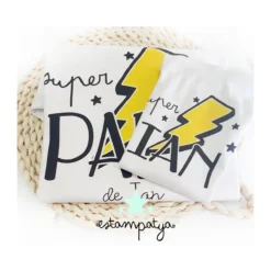 Camisetas super papá personalizadas 2