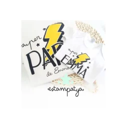 Camisetas super papá personalizadas 3