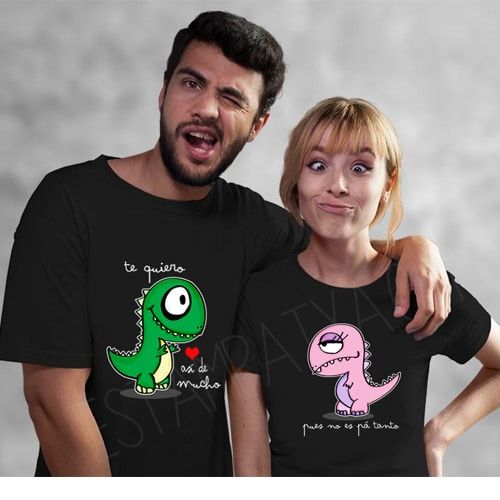 Camisetas San Valentín te quiero así de mucho - Estampatya Camisetas San Valentín te quiero así de mucho
