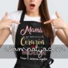Delantal Mama cocina con el corazón