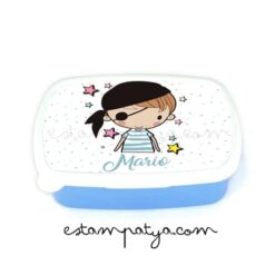 Fiambrera Personalizada cole pirata - Imagen 2
