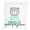 Mochila cuerdas personalizada osito a rayas - Estampatya Mochila cuerdas osito a rayas 5 | Estampatya