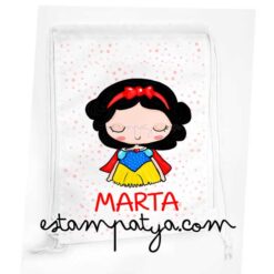Mochila cuerdas personalizada Princesas - Imagen 2