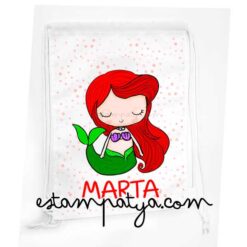 Mochila cuerdas personalizada Princesas