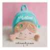 Mochila de Felpa personalizada muneca turquesa 5 | Estampatya