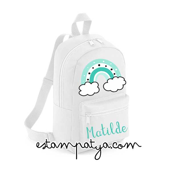 Mochila mini personalizada arcoiris - Estampatya Mochila mini personalizada arcoiris - Imagen 5