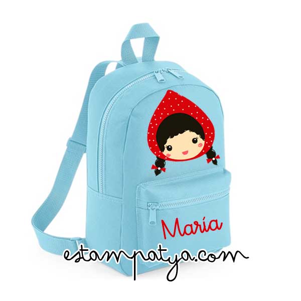 Mochila mini personalizada caperucita new - Estampatya Mochila mini personalizada caperucita new - Imagen 3