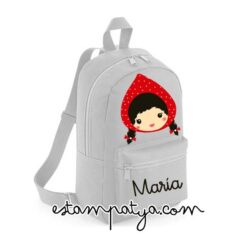 Mochila mini personalizada caperucita new - Estampatya Mochila mini personalizada caperucita new - Imagen 2