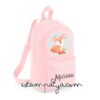 Mochila mini personalizada ciervo rosa