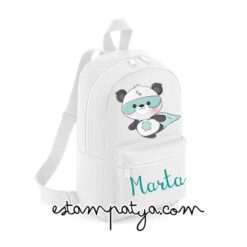 Mochila mini personalizada panda superheroe - Estampatya Mochila mini personalizada panda superheroe - Imagen 5