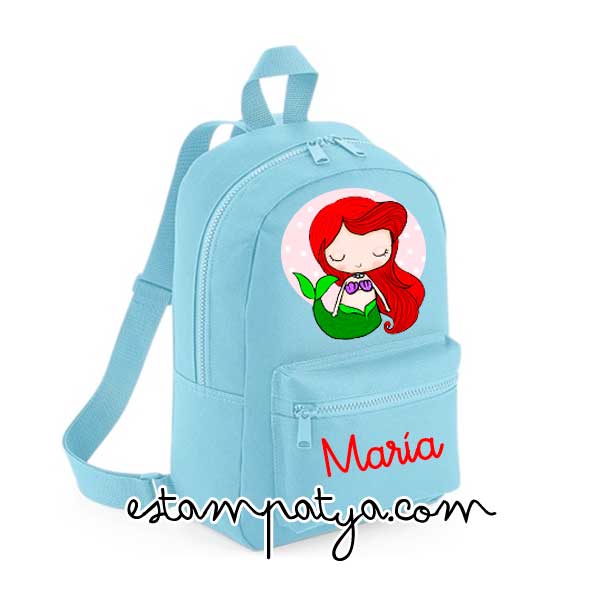 Mochila mini personalizada princesas - Estampatya Mochila mini personalizada princesas - Imagen 2