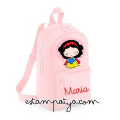 Mochila mini personalizada princesas