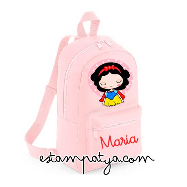 Mochila mini personalizada princesas - Estampatya Mochila mini personalizada princesas
