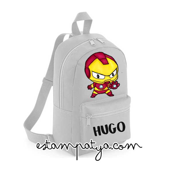 Mochila mini personalizadas superhéroes - Estampatya mochila personalizada superheroes