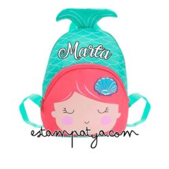 Mochila Sirena Personalizada