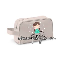neceser para invitados diseño india, neceser personalizado para niña