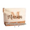 Neceser personalizado con nombre e inicial para invitados - Estampatya Neceser personalizado con nombre e inicial para invitados