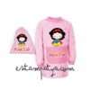 Pack babi y bolsita personalizada princesas - Estampatya Pack Babi y bolsita cole personalizada Blancanieves 5 | Estampatya
