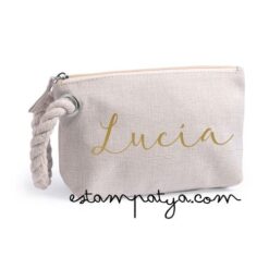 Neceser personalizado con nombre para invitados