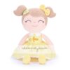 Muñeca Personalizada modelo "Vestido de Margaritas" - Estampatya Peluche muneca vestido amarillo 5 | Estampatya