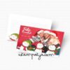 Postal Navidad Personalizada muñecos de nieve