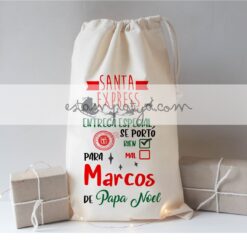 Saco Navidad personalizado Santa Express