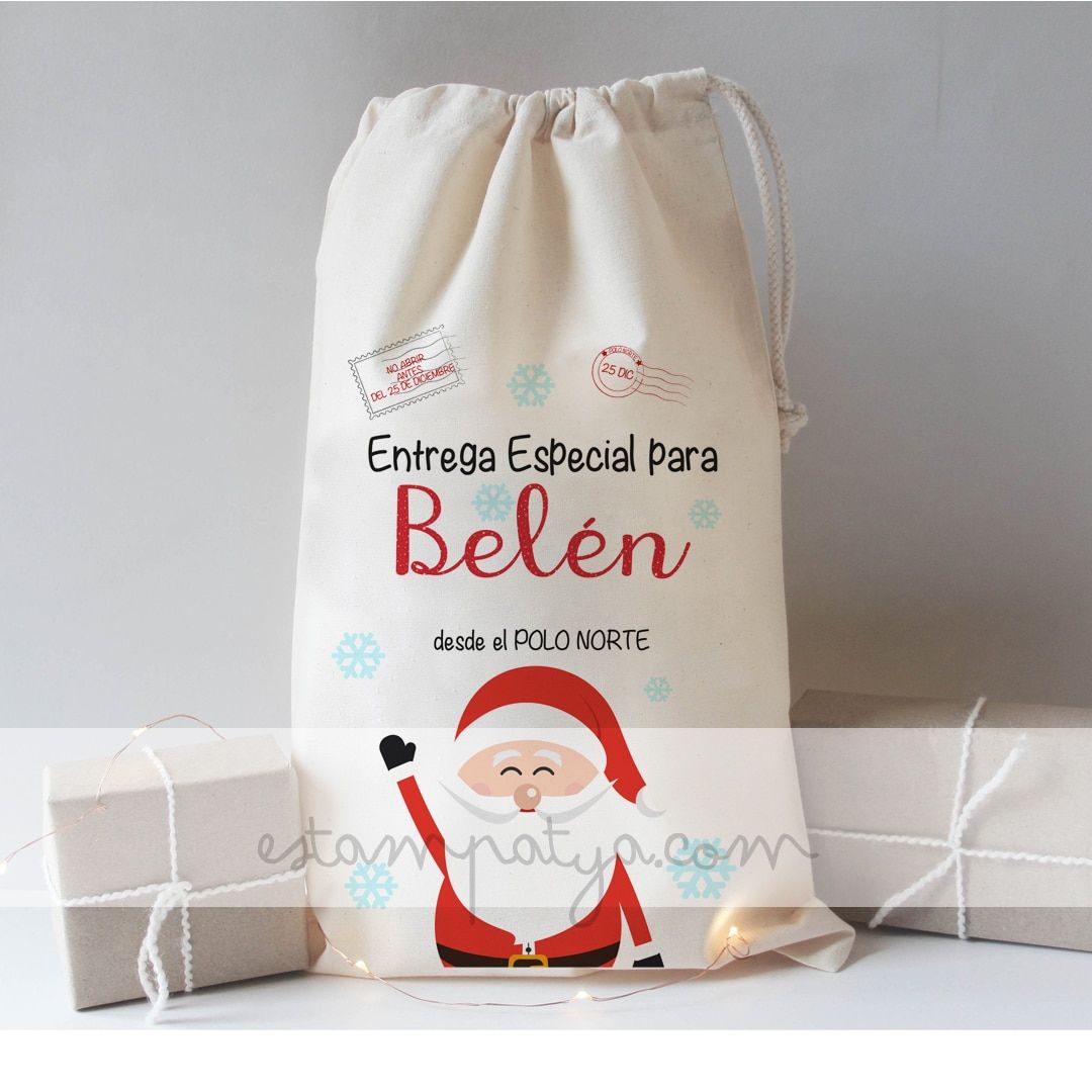 Sacos regalos Navidad - Estampatya Sacos regalos Navidad